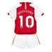 Arsenal Emile Smith Rowe #10 Barnkläder Hemma matchtröja till baby 2023-24 Kortärmad (+ Korta byxor) Billigt